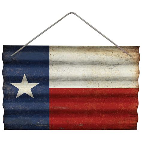 Available as wayfair credit card or wayfair mastercard®. Wilco Home Texas Flag Corrugated Wall Décor | Wayfair