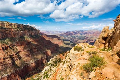 814959 Usa Parks Mountains Sky Scenery Grand Canyon Park Clouds
