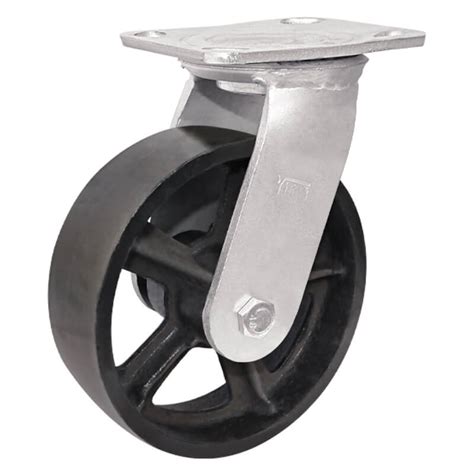 Metal Swivel Caster Wheelsindustrial 8 Inch Caster Wheels Ytcaster