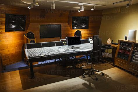 Recording Studio Stock Photo