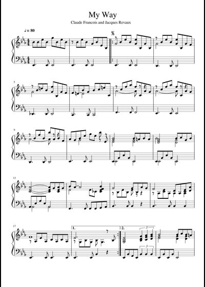 Once you download them, fill free if you need to manage the pdf sheets of music further, there are over 20 tools on our website to lend you a hand! Frank Sinatra sheet music free download in PDF or MIDI on MuseScore.com