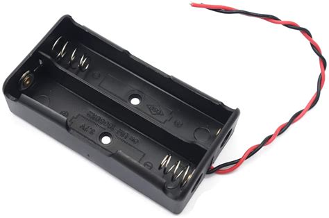 Electronic Spices 2 X 37v 18650 Battery Holder Battery Holder Case