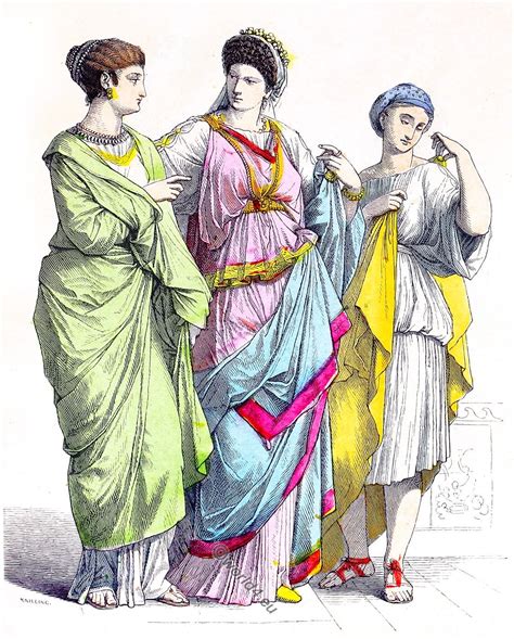 The Costume Of Roman Women Artofit