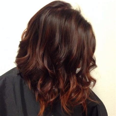 Fun dark brown with a hint of ruby red # hair # clt # aveda # aisouth # aicharlotte. 50 Red Brown Hair Ideas for Remarkable Style! - My New ...