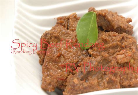 Spicy Beef Rendang Rendang Daging The House Of Culinary