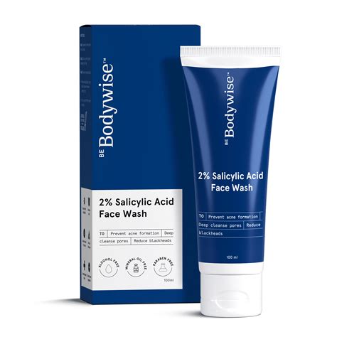 Buy 2 Salicylic Acid Face Wash For Acne Blackheads Whiteheads