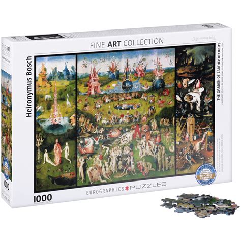 Eurographics Fine Art Collection The Garden Of Earthly Delights 1000