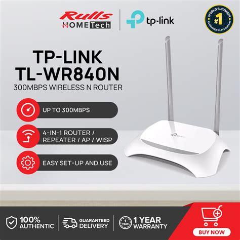 Tp Link Tl Wr840n 300mbps Wireless N Router N300 Wifi Router Wisp