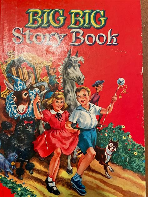 Vintage Big Big Story Book 1952 383 Pages Etsy