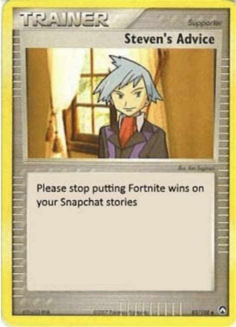 Pokemon Card Posting Fortnite Wins Know Your Meme