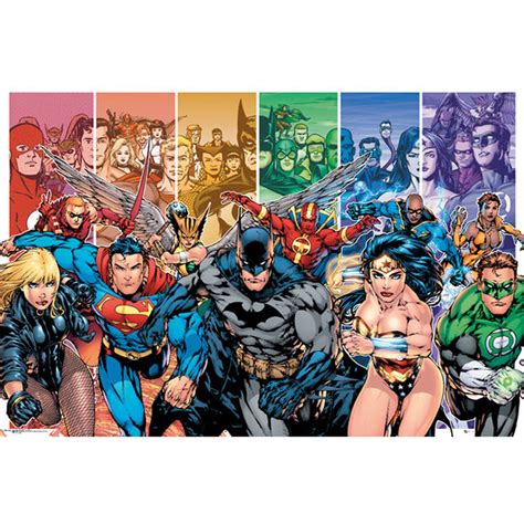 Dc Comics Justice League Characters Maxi Poster 61 X