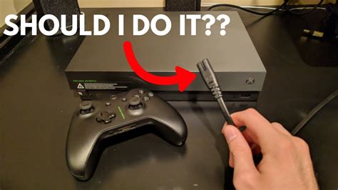 What Happens When You Unplug The Xbox One X While Updating Youtube