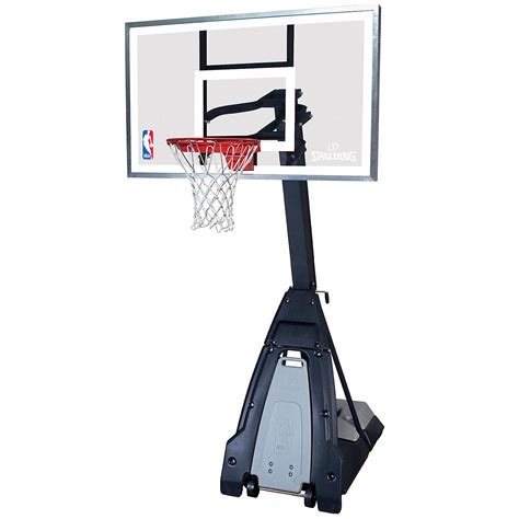 Spalding The Beast 60 In Portable Tempered Glass Basketball Hoop Academy