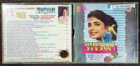 Shabnam 1993 Anu Malik Pre Owned T Series Audio Cd
