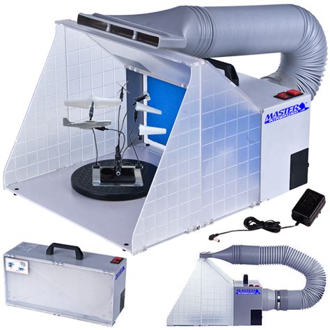 Next, i had too get the fittings cut to the rights size to fit neatly into the. Portable Hobby Airbrush Paint Spray Booth Kit Exhaust ...