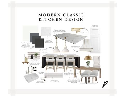 E Design Client Feature Modern Classic Kitchen Design 2d Vision