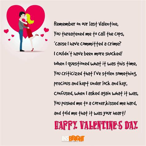 Happy Valentines Day Poems For Him Or Her With Images 2017 Insbright