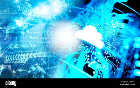 Cloud Computing Through Cyberspace Digital Signals Optical Fibers