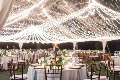 20 Romantic Wedding Lighting Ideas To Make You Swoon Tent Wedding