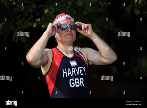 Great Britain Triathlon Athlete Representative Jess Harvey Trains In