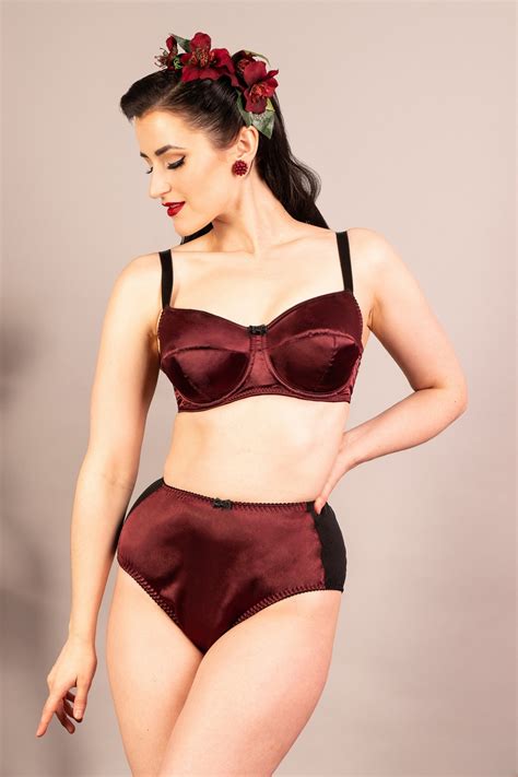 S Obsession Bra In Wine