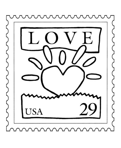 Postage Stamp Drawing At Getdrawings Free Download