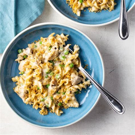 Chicken Noodle Casserole For Two Americas Test Kitchen Recipe