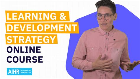 learning and development strategy online course aihr