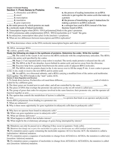 Read book gel lab answer key. 18 Best Images of DNA And Genes Worksheet - Chapter 11 DNA ...