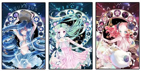 Full Set Ayasals Zodiacal Constellations Complete Set Etsy Anime