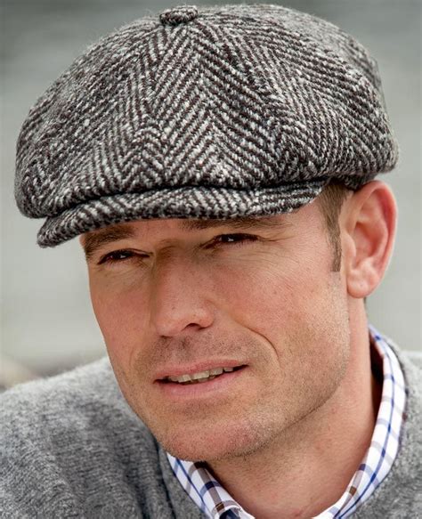 Tweed Kappe Von Balmoral Winter Hats For Men British Style Men