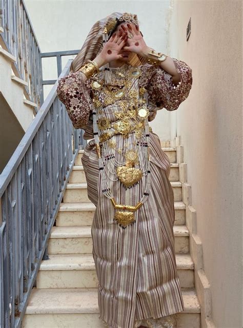 Traditional Libyan Dress Libyan Clothing Moroccan Fashion
