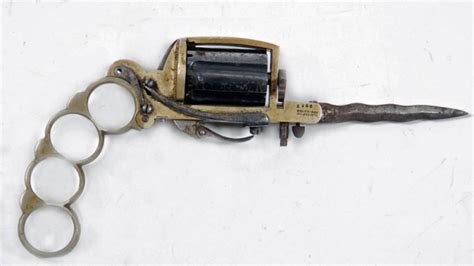 Apache Knuckle Duster Knife Gun From 1870 Goes Up For Auction After