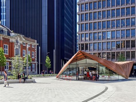 Make Architects and the Portsoken Pavilion in London | Livegreenblog