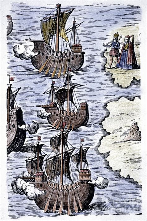 Columbus Ships 1492 Photograph By Granger