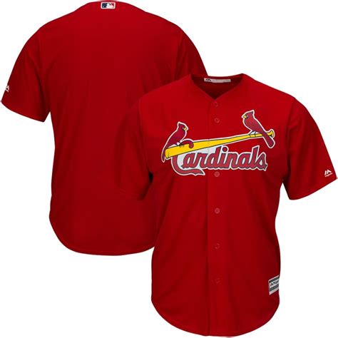 St Louis Cardinals Majestic Cool Base Jersey Red