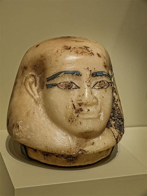 Canopic Jar Lid Egypt Middle Kingdom 12th Dynasty 1991 178 Flickr