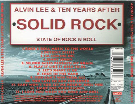 Alvin Lee And Ten Years After Solid Rock 1997 Avaxhome