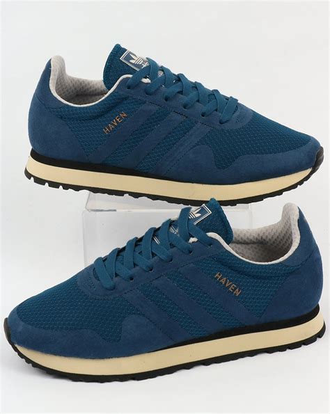 Adidas Haven Trainers Blue Night Originals Shoes Runners