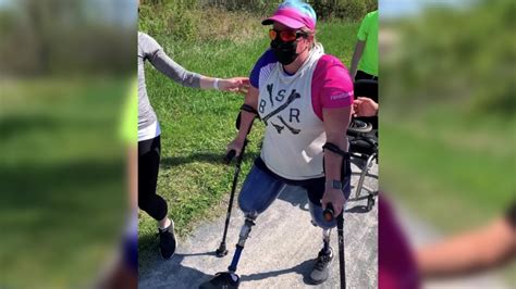 Survivor Who Lost Both Legs In Westboro Bus Crash Walks In Ottawa Race