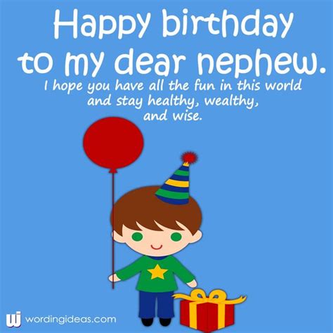 Happy Birthday Nephew Birthday Wishes For Your Dear Nephew Happy Birthday Nephew Happy