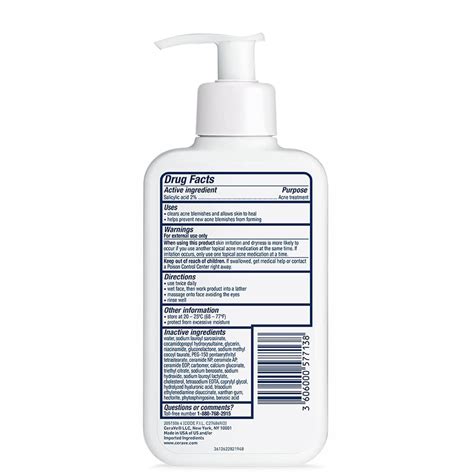 CeraVe Acne Control Cleanser With Salicylic Acid 237ml