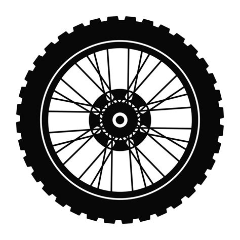 Motorcycle Wheel Motorcycle Template Design For Logo Badge Emblem