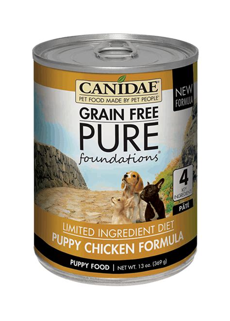 His coat was like glistening black velvet. Canidae Grain Free Pure - Foundations Wet Puppy Food Review