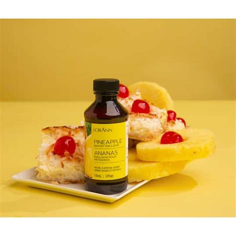12 pack lorann pineapple bakery emulsion 4oz flavor extracts and emulsions michaels
