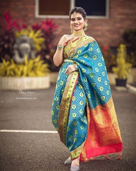 The Best Of Marathi Bridal Nauvari Sarees 6 K4 Fashion