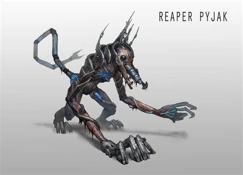Reaper Husks Concepts Art By Andrewryanart Masseffect Tomb Raider