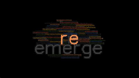 Re Emerge Past Tense Verb Forms Conjugate Re Emerge