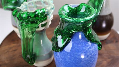 Melting Glass Bottles On Pottery What Is The Best Temperature Youtube