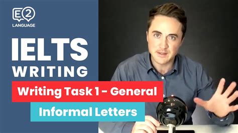 Ielts General Writing Task 1 Informal Letters 6 Step Method With Jay